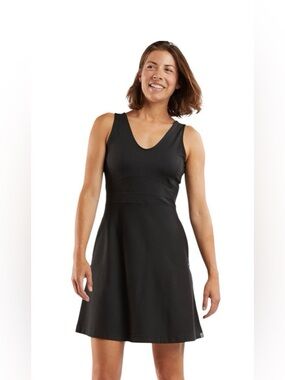 Title Nine Navy V-Neck A-Line Mini Dress